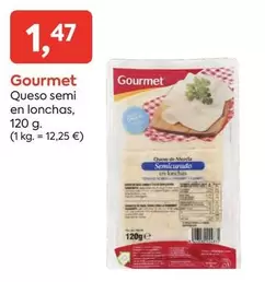 Gourmet - Queso Semi En Lonchas