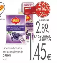 Orion - Pinces O Bosses Antiarnes Lavanda