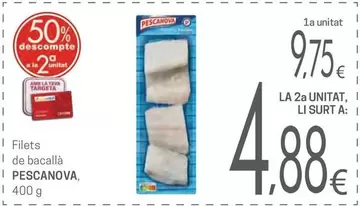 Pescanova - Filets De Bacalla