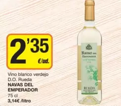 Navas Del Emperador - Vino Blanco Verdejo D.O. Rueda