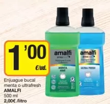 Amalfi - Enjuague Bucal Menta O Ultrafresh