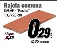Calaf - Rajola Comuna
