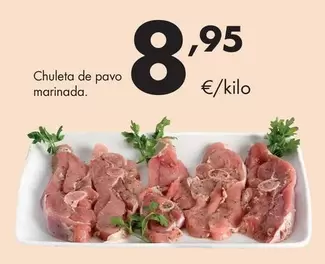 Chuleta De Pavo Marinada