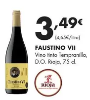 Faustino VII - Vino Tinto Tempranillo, D.O. Rioja