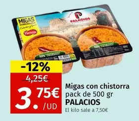 Palacios - Migas Con Chistorra
