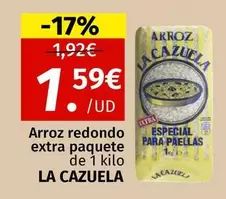 La Cazuela - Arroz Redondo Extra Paquete