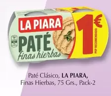 La Piara - Pate Clásico, Finas Hierbas