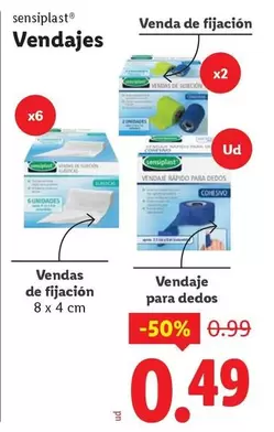 Sensiplast - Vendajes