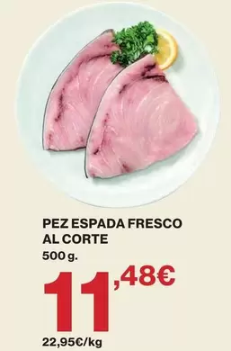 Pez Espada Fresco Al Corte