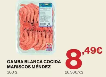 mendez - Gamba Blanca Cocida Mariscos