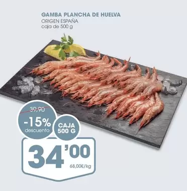 origen - Gamba Plancha De Huelva