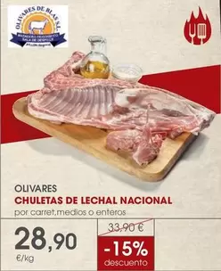 oliveras - Chuletas De Lechal Nacional