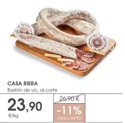 Bastón De Vic, Al Corte