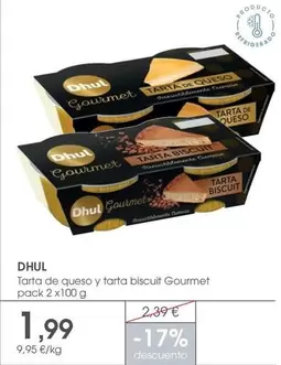 Dhul - Tarta De Queso Y Tarta Biscuit