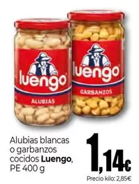 Luengo - Alubias Blancas O Garbanzos Cocidos