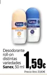 Sanex - Desodorante Roll-On