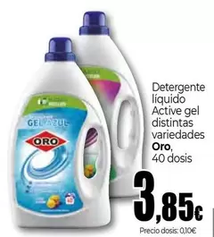 Oro - Detergente Líquido Active Gel