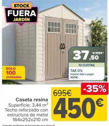 Caseta Resina