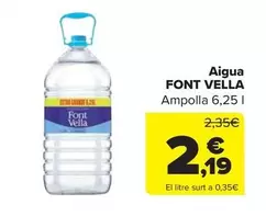Font Vella - Aigua