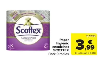 Scottex - Paper Higienic Encoixinat