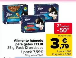 Felix - Alimento humedo para gatos