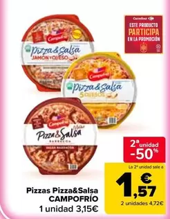 Campofrío - Pizzas Pizza&salsa