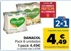 Danacol - Pack 6 unidades