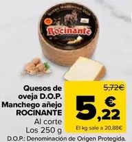 Rocinante - Quesos De Oveja D.o.p. Manchego Anejo