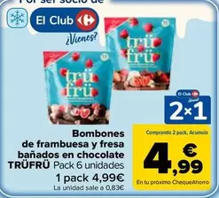 Bombones De Frambuesa Y Fresa Banados En Chocolate