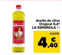 La Española - Aceite De Oliva Original 0,4