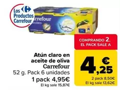 carrefour - Atun Claro En Aceite De Oliva
