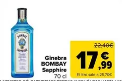Bombay - Ginebra Sapphire