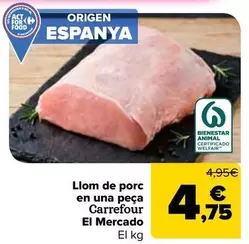 carrefour - Llom De Porc En Una Peca El Mercado