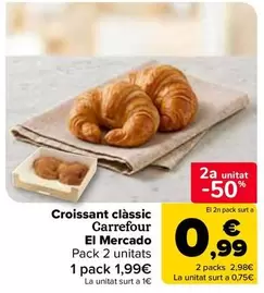 carrefour - Croissant classic El Mercado