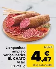el chato - Llonganissa Ampla O Xoriço Iberics