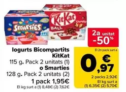 Smarties - Iogurt Bicompartis