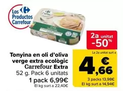 carrefour - Tonyina En Oli D'oliva Verge Extra Ecológico