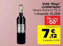 Licenciado - DOQ "Rioja"