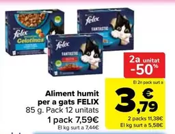 Felix - Aliment humit per a gats