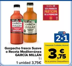 garcia millan - Gazpacho fresco suave o receta mediterranea