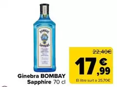 Bombay - Ginebra Sapphire