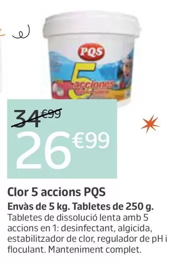 PQS - Cloro 5 Acciones