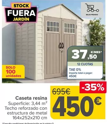 Caseta Resina