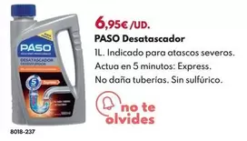 Paso - Desatascador