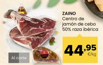 Zaino - Centro De Jamón De Cebo 50% Raza Ibérica