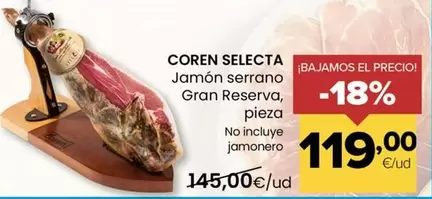 Coren Selecta - Jamon Serrano Gran Reserva
