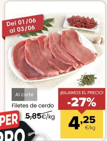 Filetes De Cerdo