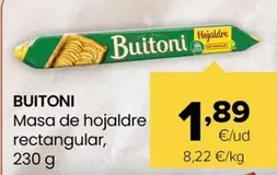 Buitoni - Masa De Hojaldre Rectangular