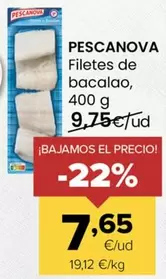 Pescanova - Filetes De Bacalao
