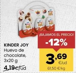 Kinder - Joy Huevo De Chocolate